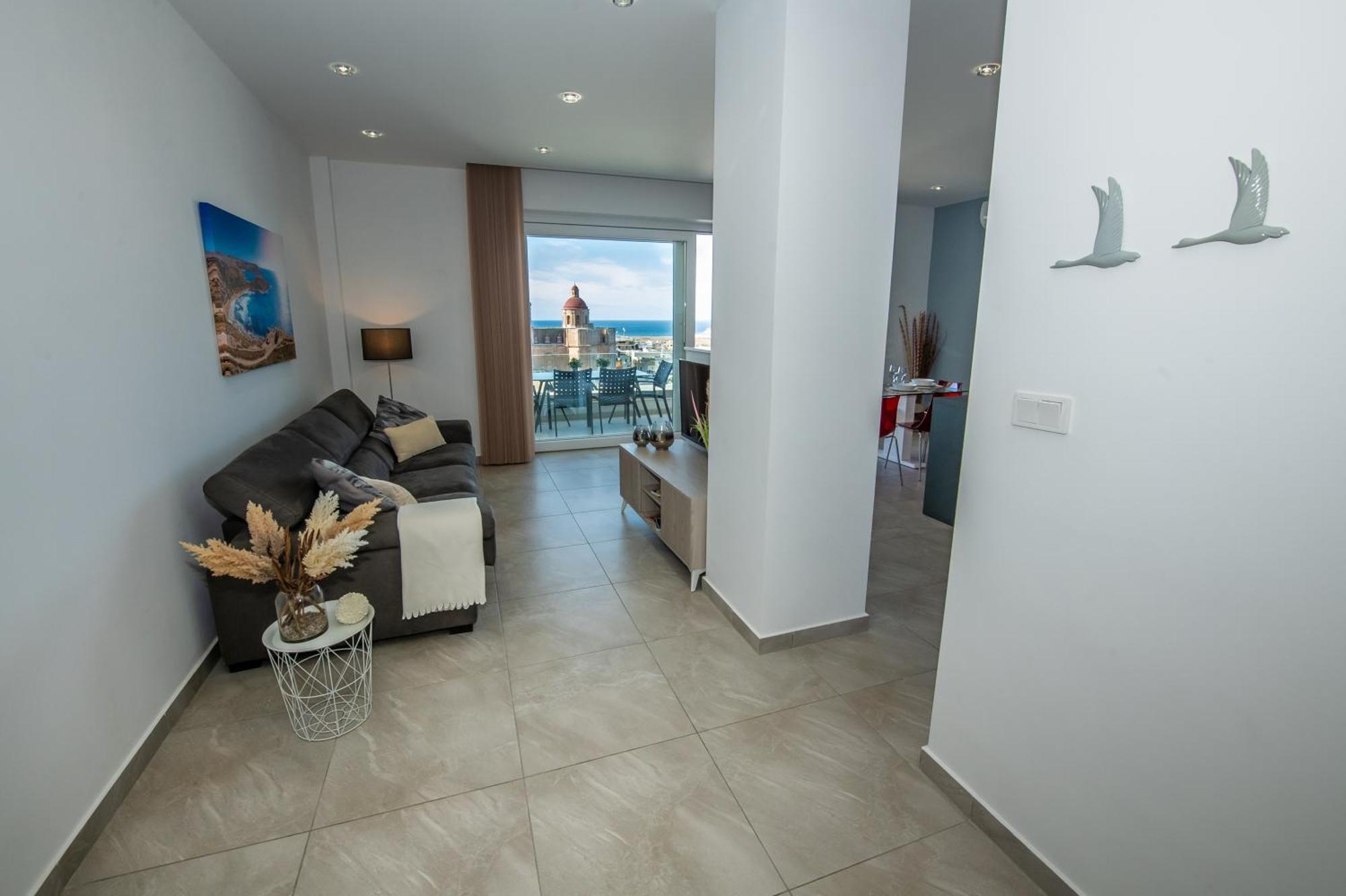 Clifftop Modern Apartment Mellieha Exterior photo